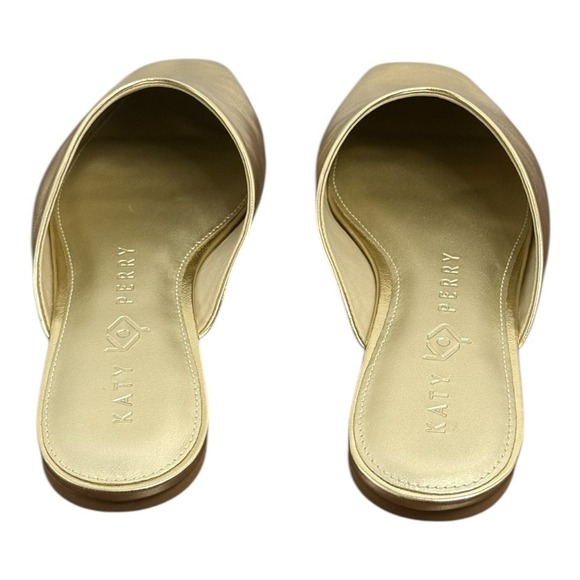 Katy Perry The Evie Mule‎ Champagne Gold 9.5 NIB - Picture 6 of 11
